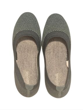 Allbirds Tree Breezers Aurora Green Machine Washable Ballet Flats Size 8